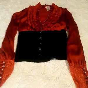 A woman's dress blouse